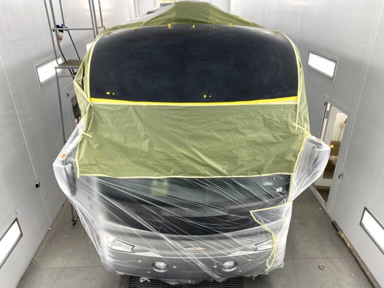 RV Roof Repair Paint