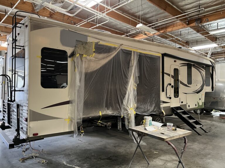 Trailer Collision Repair Shop